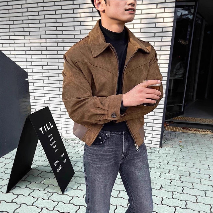 Herren Urbaner Oversized Blouson Drune