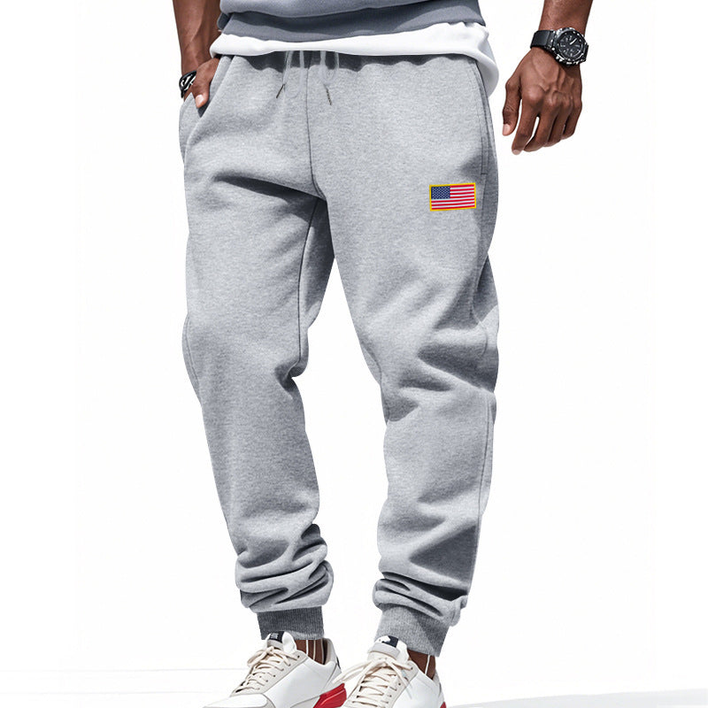 Herren lässige Sweatpants mit praktischen Taschen und elastischem Bund Drune