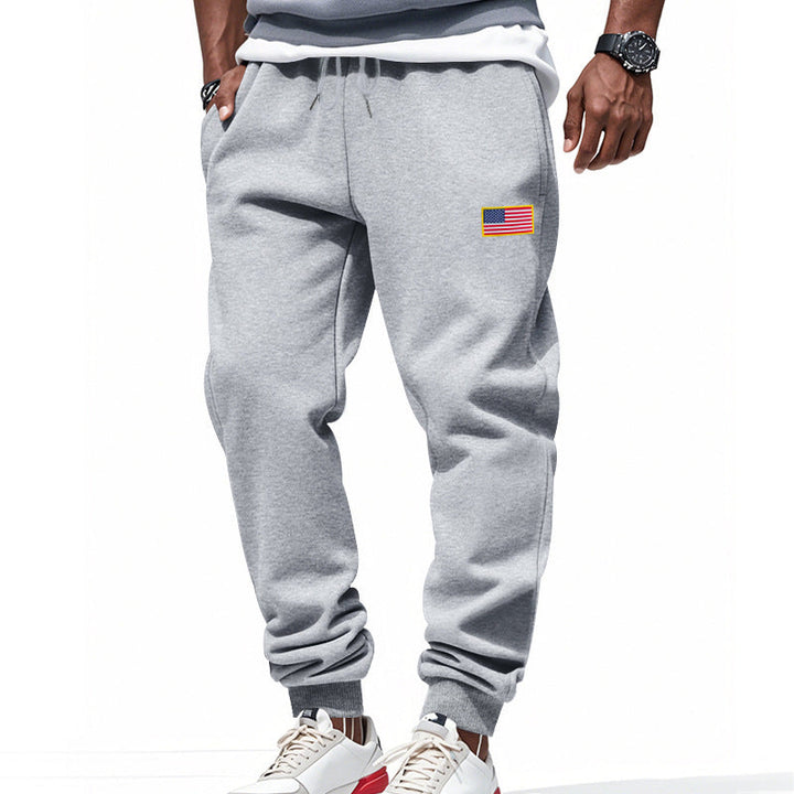 Herren lässige Sweatpants mit praktischen Taschen und elastischem Bund Drune