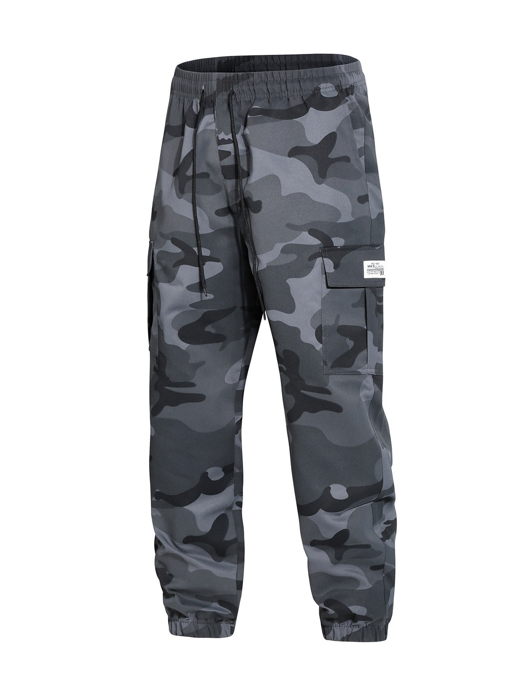 Herren Moderne Cargohose im Camouflage-Design Drune