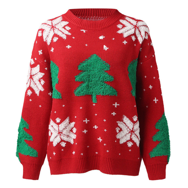 Damen kuscheliger winterlicher Pullover Drune
