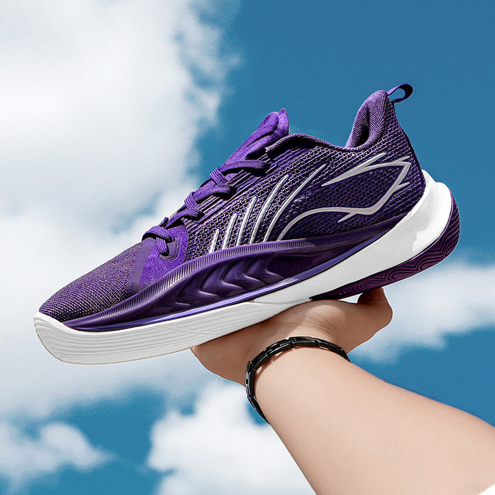 Unisex Performance-Laufschuhe mit gestricktem Komfort-Obermaterial, Wellen-Zwischensohle und anatomischer Innensohle Drune