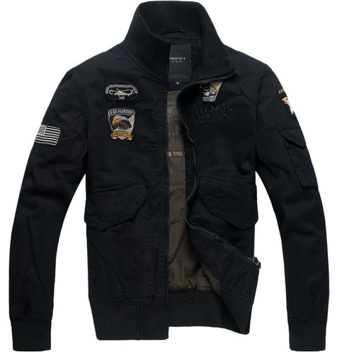 Herren Modische Utility-Jacke Drune