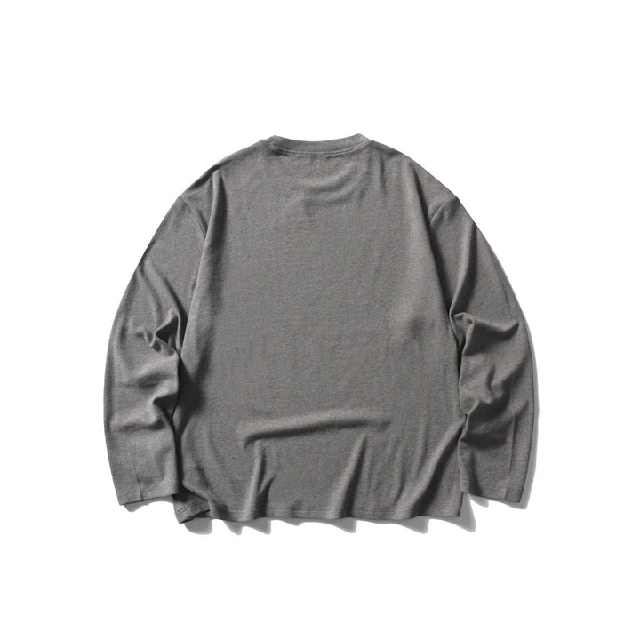 Unisex Oversize Rundhals-Sweatshirt mit Raglannähten und feiner Waffelstruktur Drune