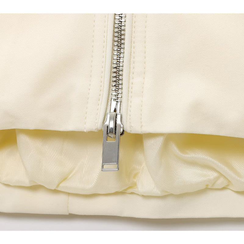 Damen elegante Übergangsjacke aus leichtem Material mit modernem Schnitt Drune