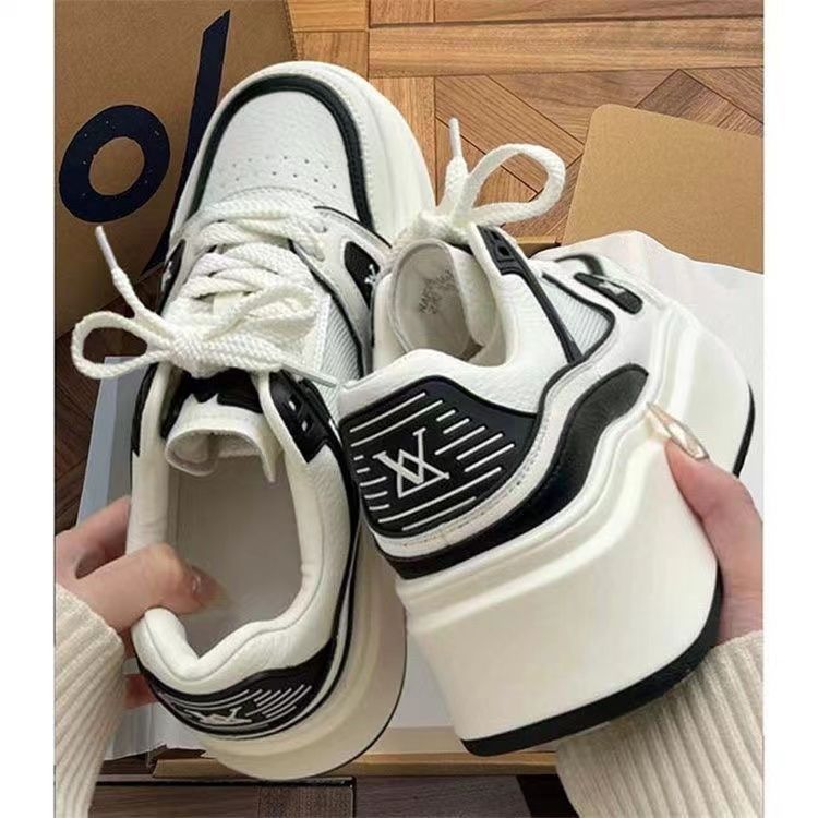 Damen Chunky Sneakers mit modischem Design und dämpfender Sohle Drune