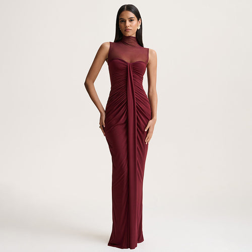 Damen Elegantes und figurbetontes Abendkleid Drune