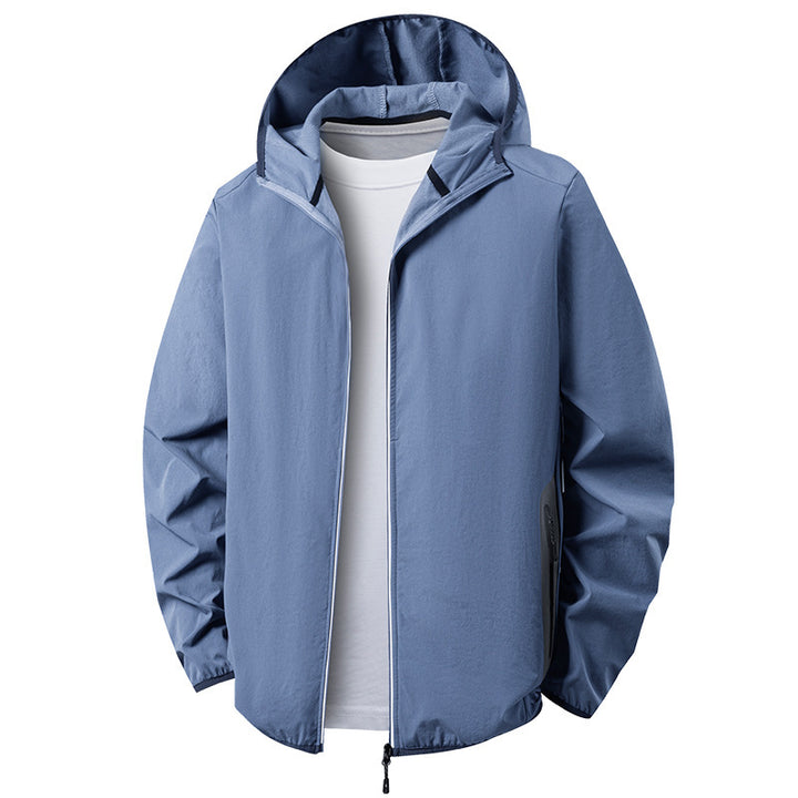 Herren Wind- und wetterfeste Outdoor-Jacke Drune