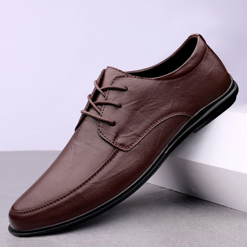 Herren Eleganter Derby-inspirierter Schnürschuh mit schlanker Leiste und flexibler Laufsohle Drune