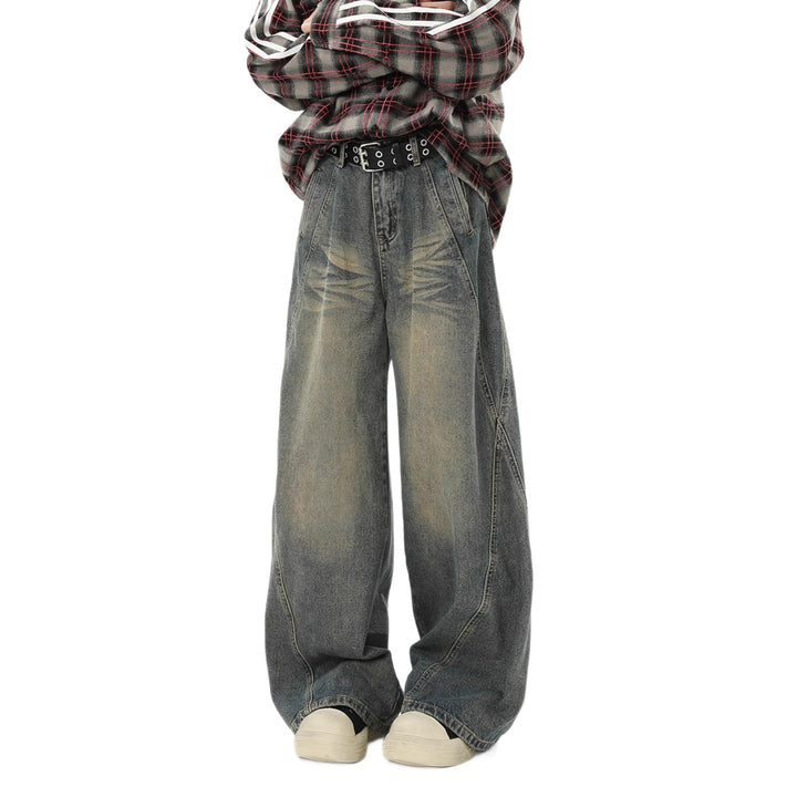 Damen Weitgeschnittene Jeans Drune
