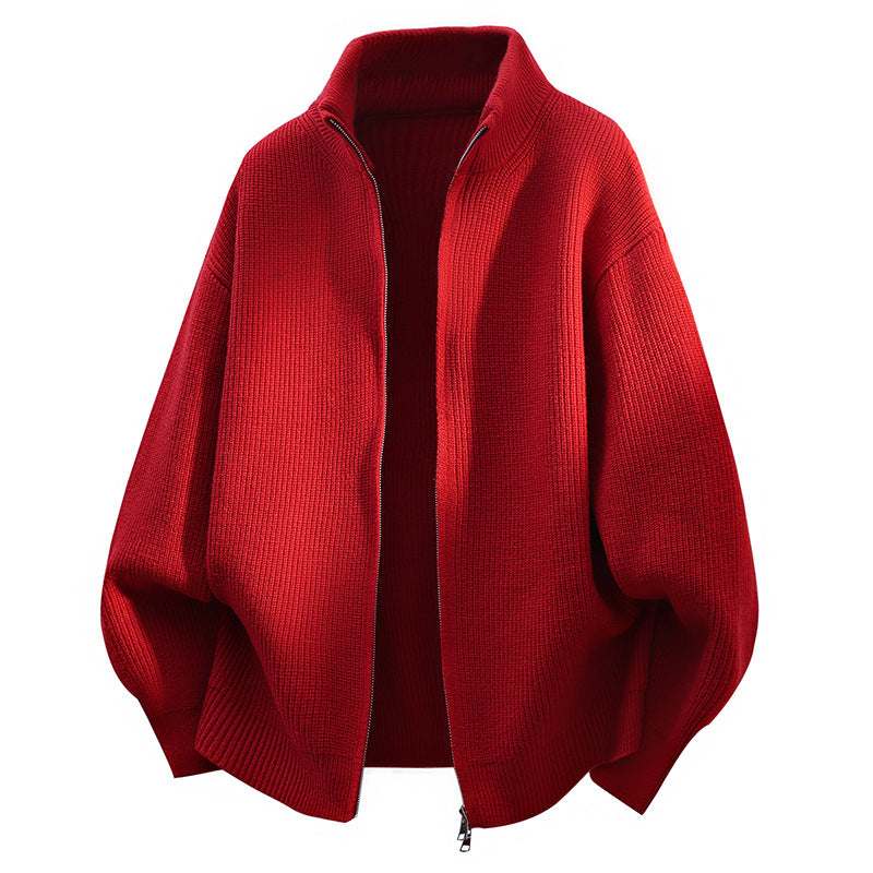 Damen Modische Oversized Strickjacke Drune