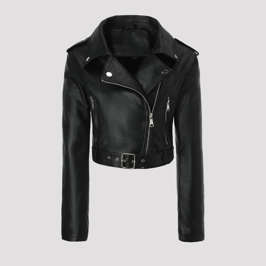 Damen Trendige Bikerjacke Drune