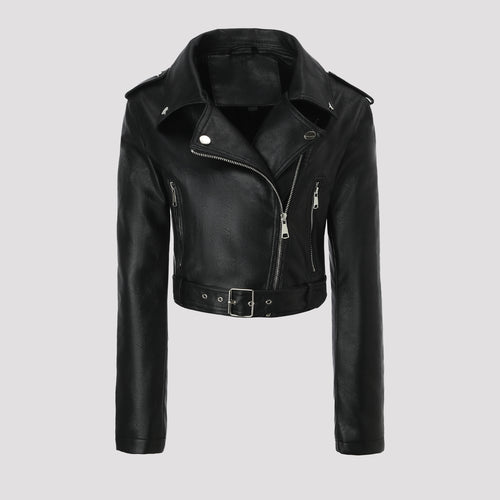 Damen Trendige Bikerjacke Drune