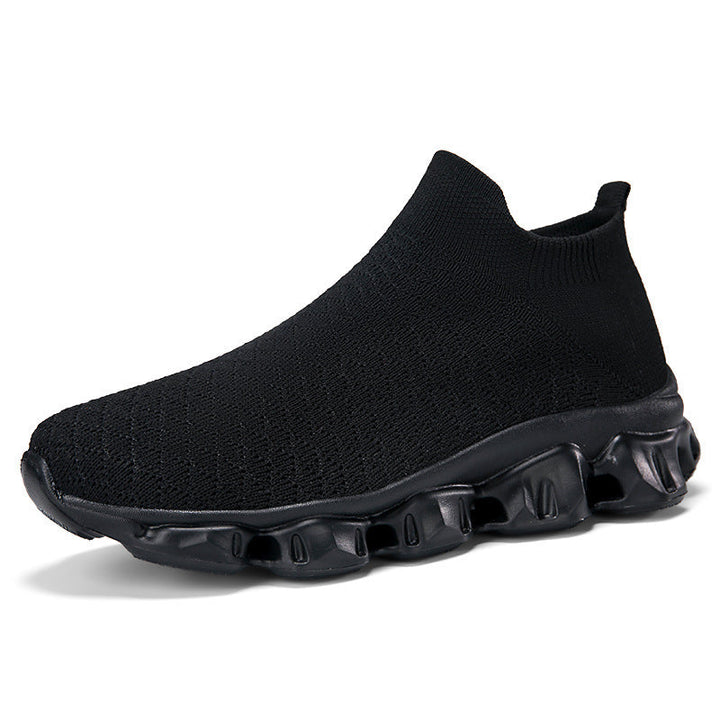Damen High-Top Strick-Sneaker mit luftiger Sohle Drune