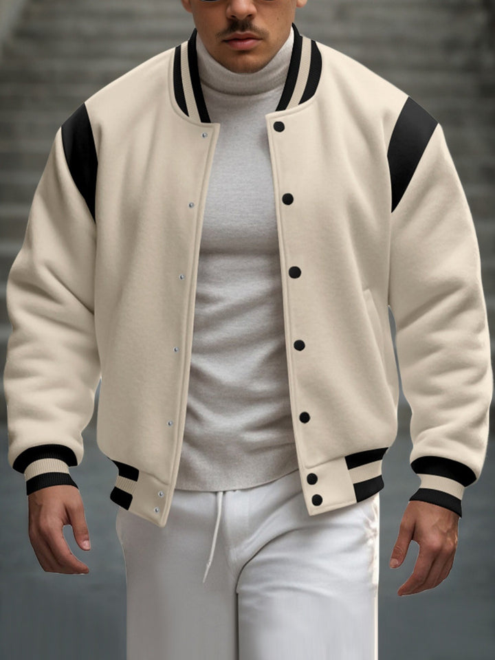 Herren Trendige Collegejacke Drune