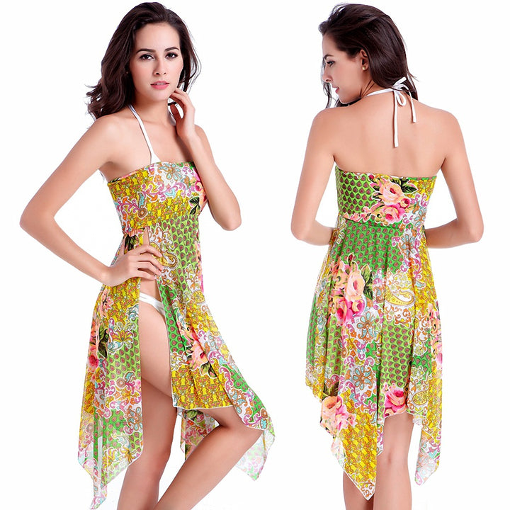 Damen Strandkleid mit variabler Trageweise Drune