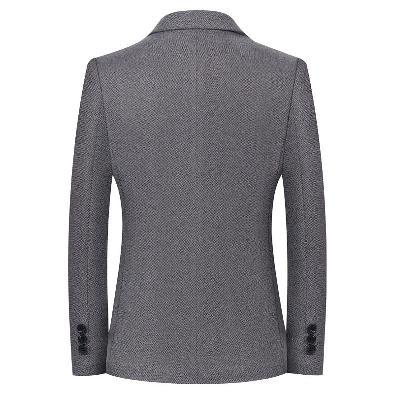 Herren Klassischer Blazer aus hochwertigem Materialmix Drune