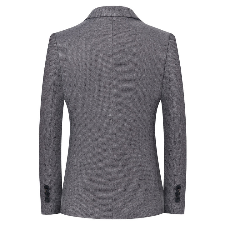 Herren Klassischer Blazer aus hochwertigem Materialmix Drune
