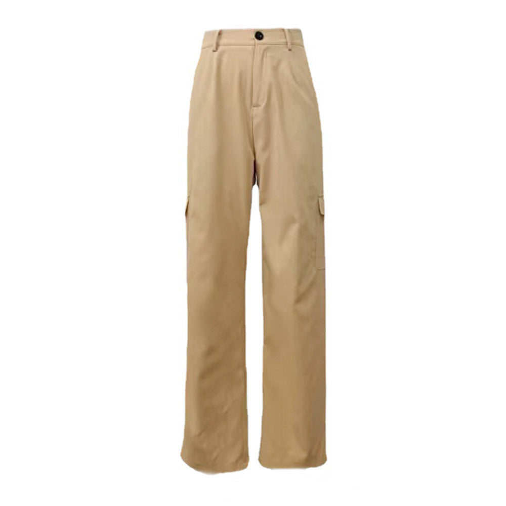 Damen Cargo-Hose mit praktischen Seitentaschen und lässigem Schnitt Drune