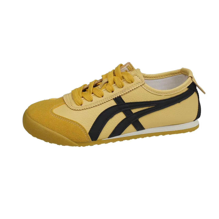 Damen Sportliche Sneakers im Retro-Design mit kontrastierenden Farbakzenten Drune