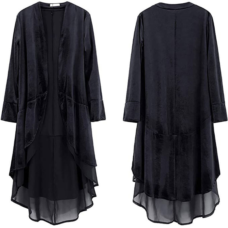 Damen nan romantisches Maxikleid mit Carmen-Ausschnitt, Puffärmeln, tailliertem Mieder und seitlicher Raffung Drune