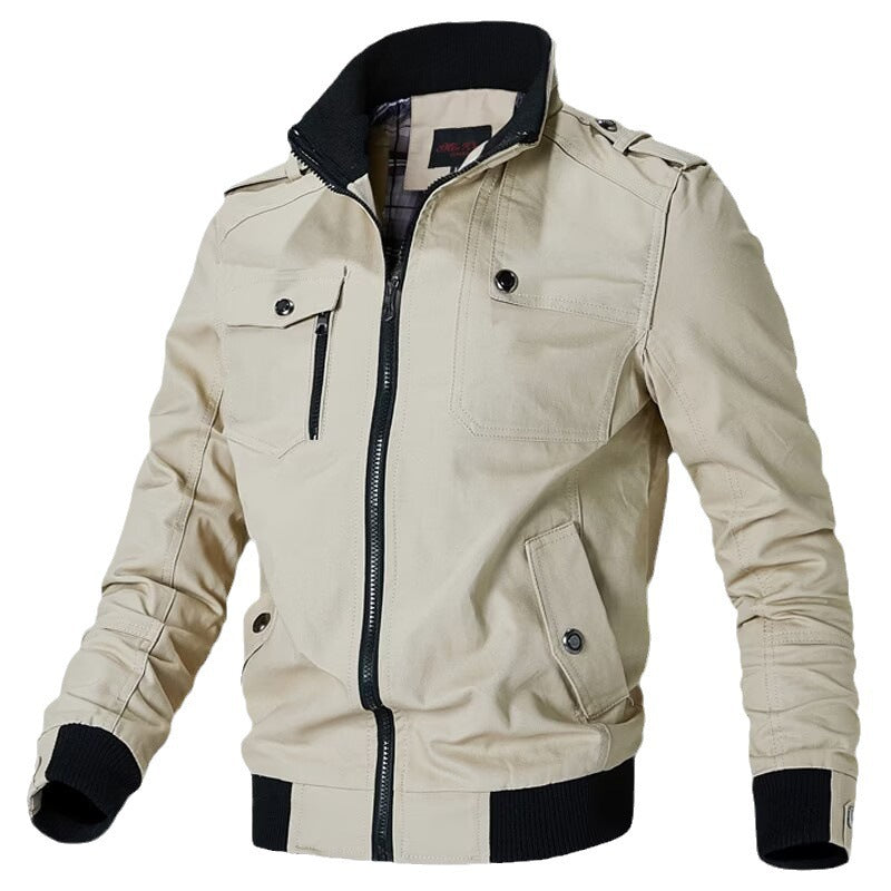 Herren modische Utility-Jacke Drune