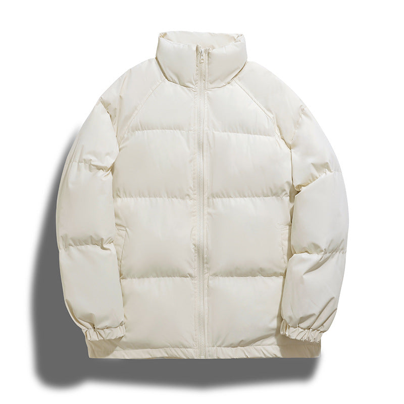 Damen Wärmende Pufferjacke mit hohem Kragen und seitlichen Reißverschlusstaschen Drune
