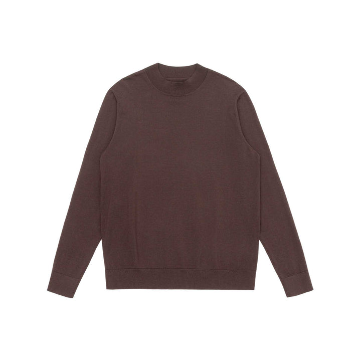 Unisex Rundhals-Sweatshirt aus schwerer Baumwollmischung mit geripptem Kragen Drune