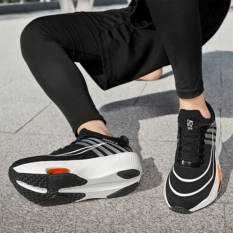 Unisex Profi-Tempo-Laufschuh mit sichtbarer Fersen-Airunit und atmungsaktivem Monofilament-Obermaterial Drune