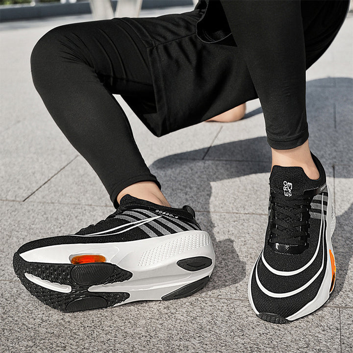 Unisex Profi-Tempo-Laufschuh mit sichtbarer Fersen-Airunit und atmungsaktivem Monofilament-Obermaterial Drune