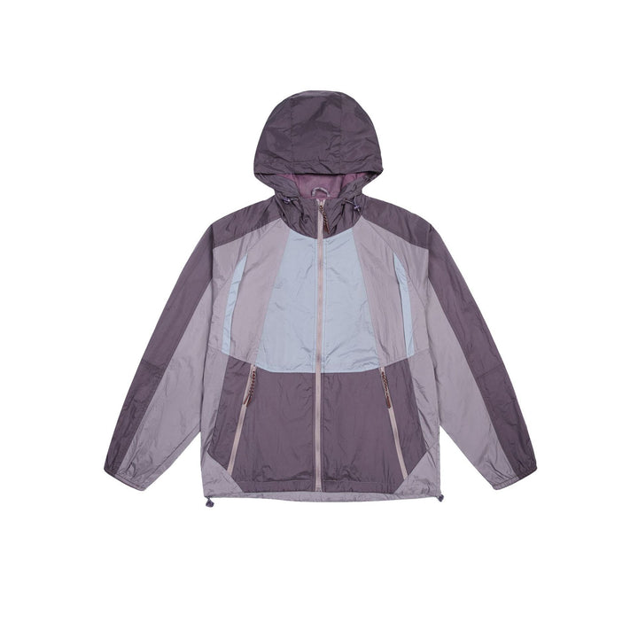 Unisex Leichte Kapuzen-Windjacke mit Mesh-Futter und Kordelzug Drune