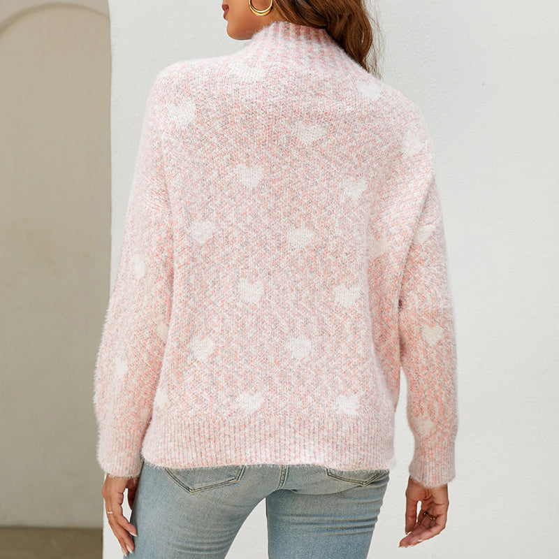 Drune | Strickbluse mit Muster Wolle Warm und Modern