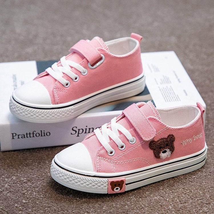 Kindersneaker mit stylischem Klettverschluss