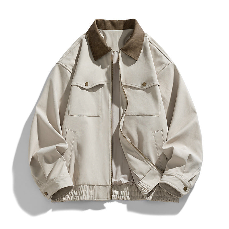 Herren Modische Nylonjacke mit Taschen Drune