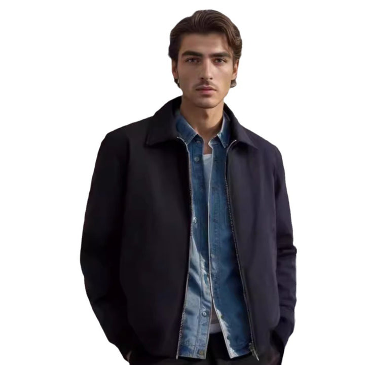 Herren Freizeitjacke mit modernem Design und praktischen Details Drune