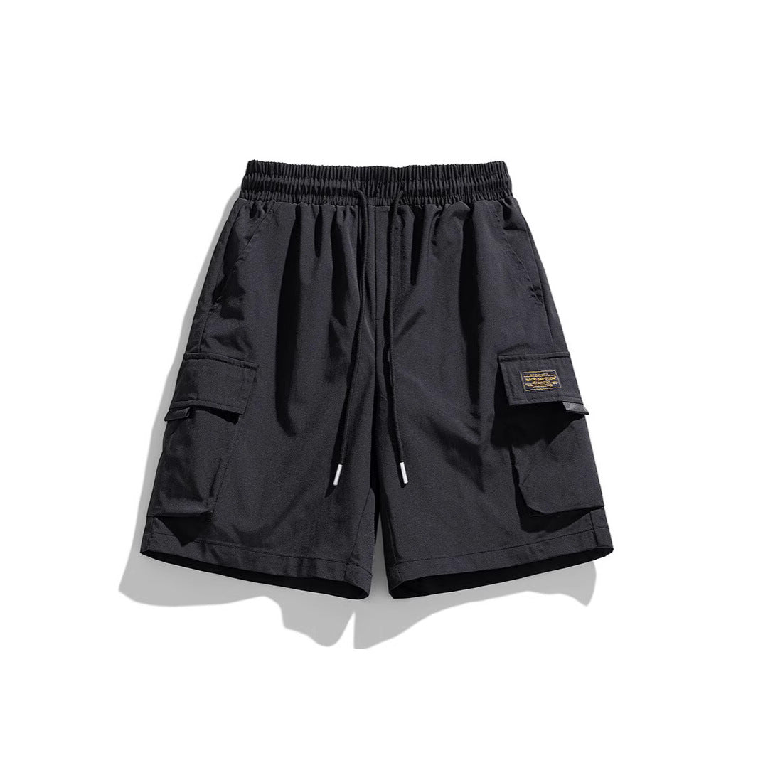Herren Cargo-Shorts mit elastischem Bund und praktischen Taschen Drune