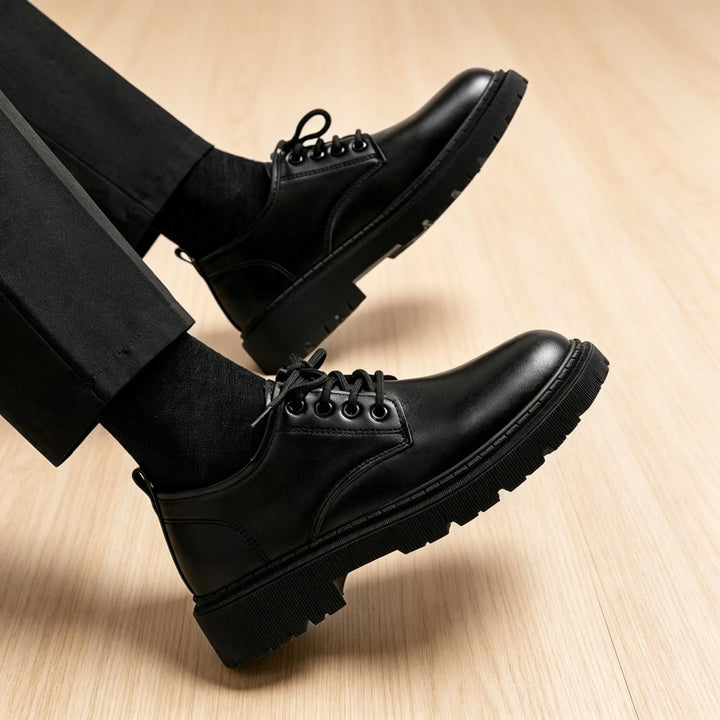 Herren Modische und strapazierfähige Schnürschuhe Drune