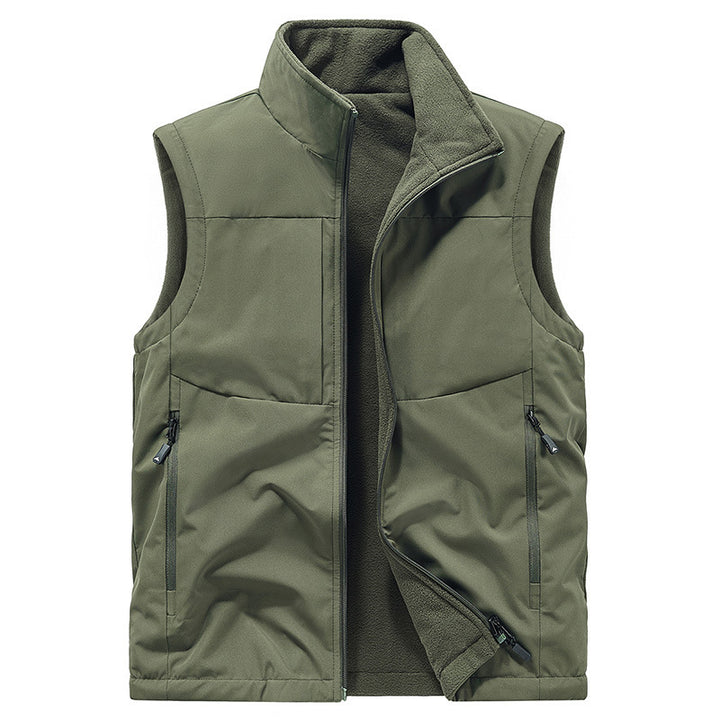 Damen Bequeme Fleece-Weste Drune