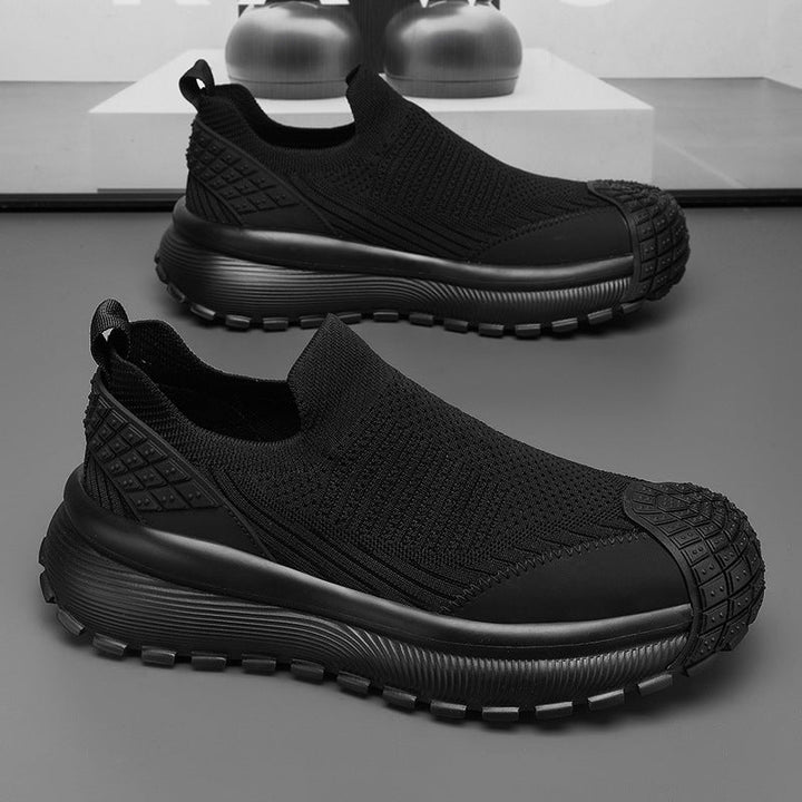 Damen Komfortable Slip-On Sneakers für den Alltag mit rutschfester Sohle und atmungsaktiver Konstruktion Drune