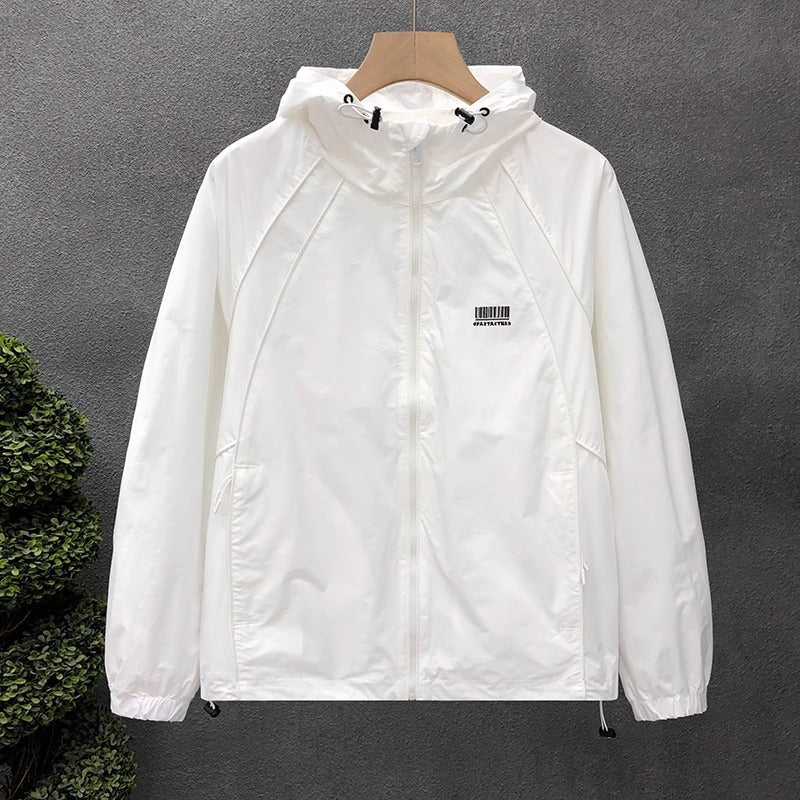 Herren Leichte Funktionsjacke mit Kapuze Drune
