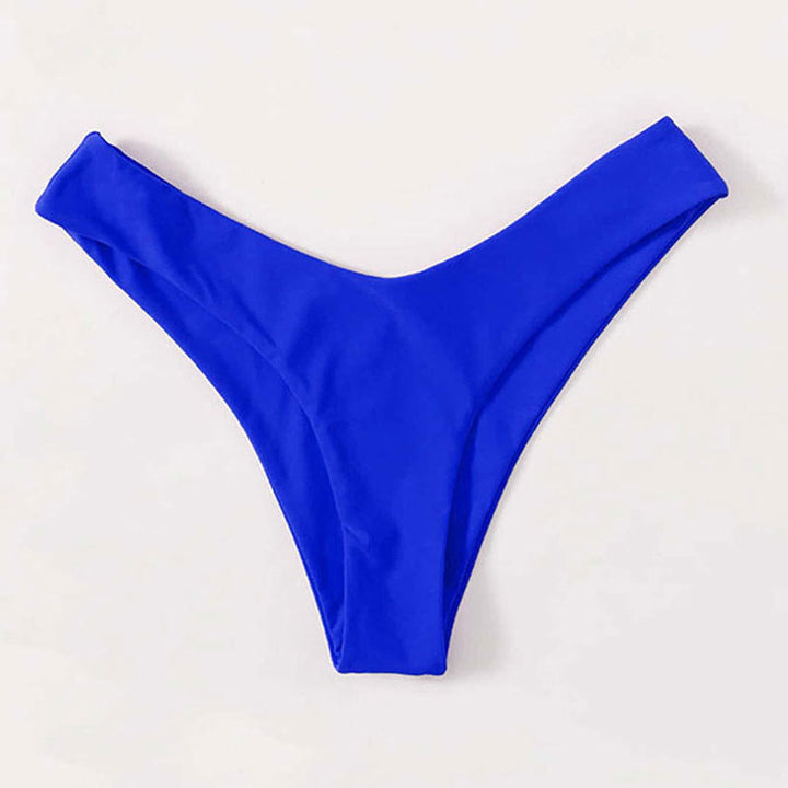 Damen Hochgeschnittene Bikinihose mit hohem Beinausschnitt und komfortablem Schnitt Drune