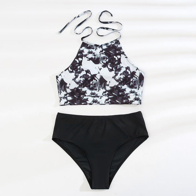 Damen Hochgeschnittenes Bikini-Set Drune