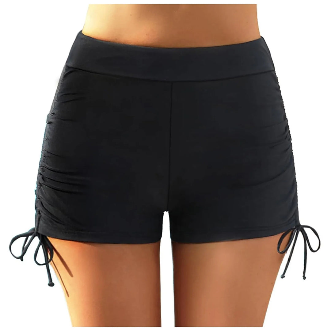 Damen sportliche Badeshorts mit verstellbarem Bund Drune