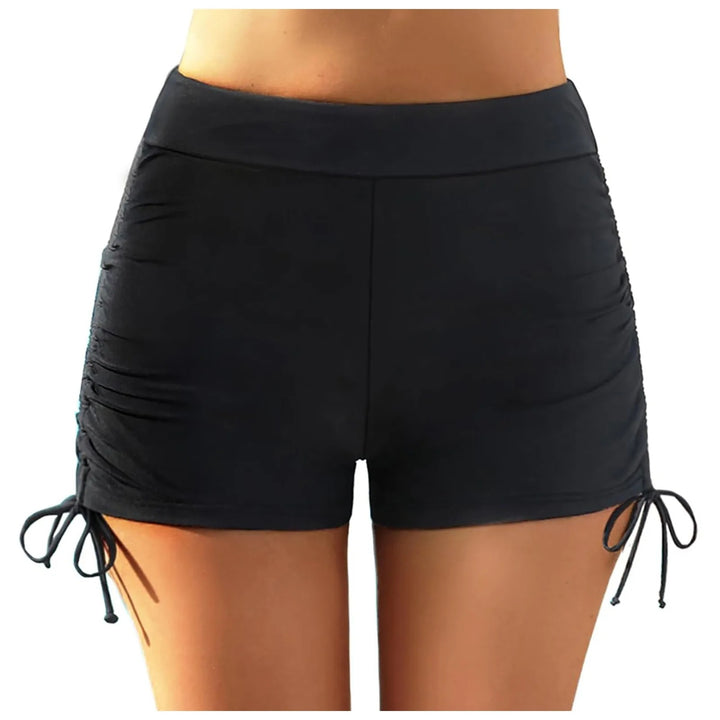 Damen sportliche Badeshorts mit verstellbarem Bund Drune