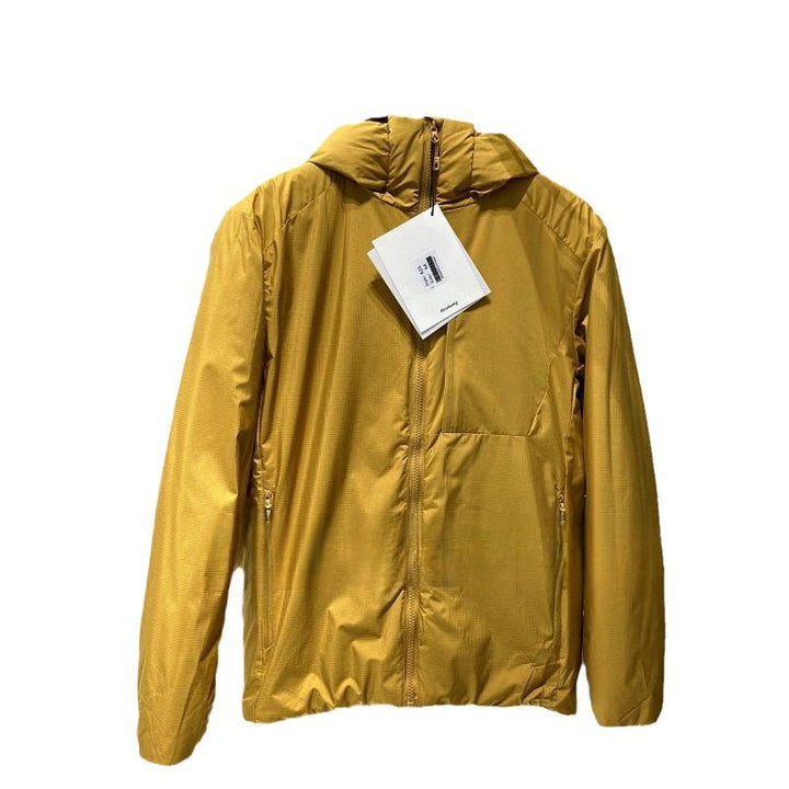 Damen Leichte wattierte Kapuzenjacke mit minimalistischer Outdoor-Isolierung Drune