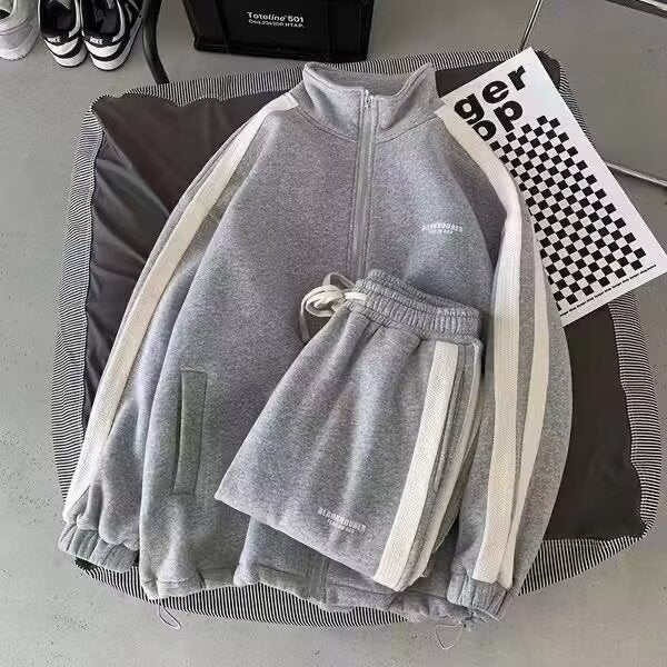 Damen Sportliches Sweat-Anzug Drune