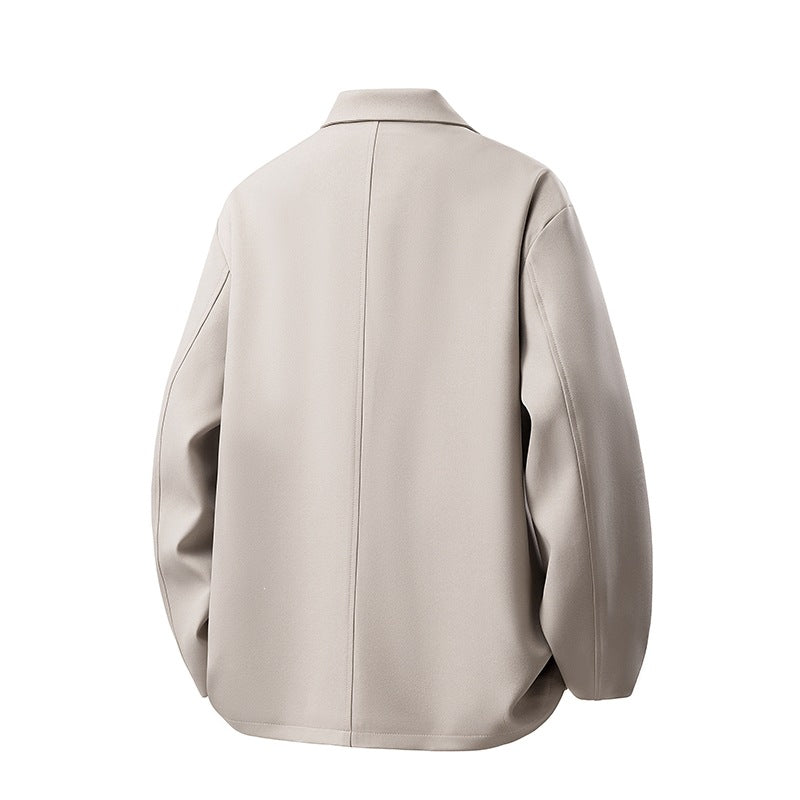 Herren Oversize-Sakko-Jacke mit legerer Overshirt-Silhouette Drune