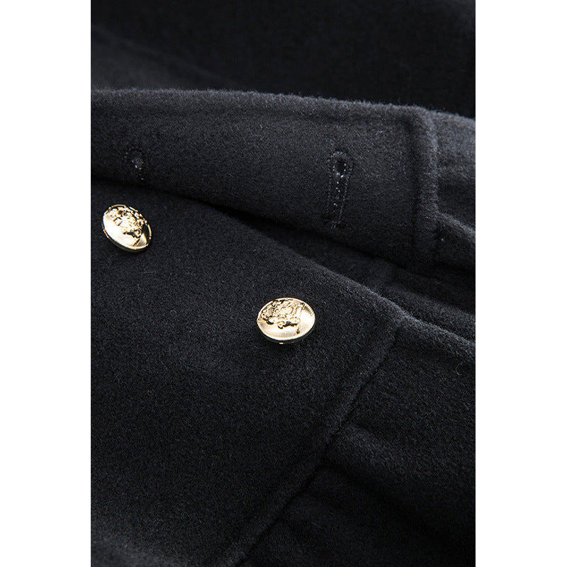 Damen Modische Blazerjacke mit peplum Schnitt Drune