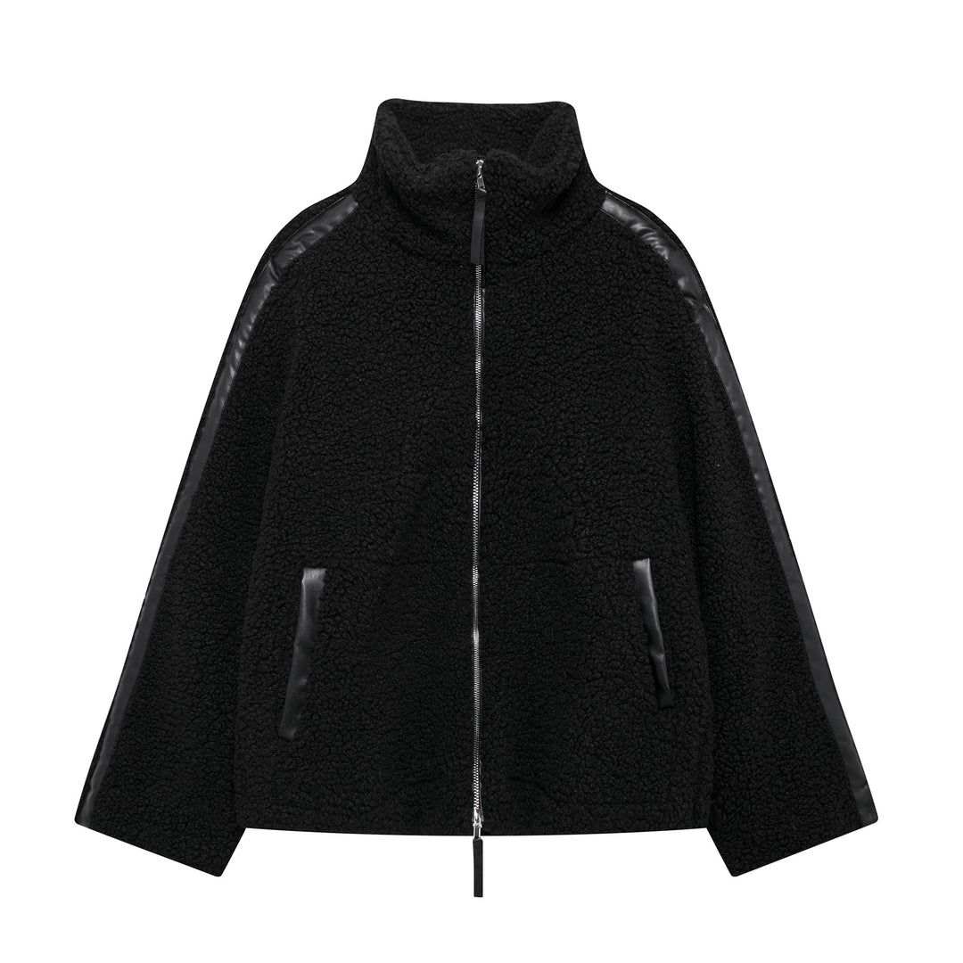 Drune | Fleecejacke Creme