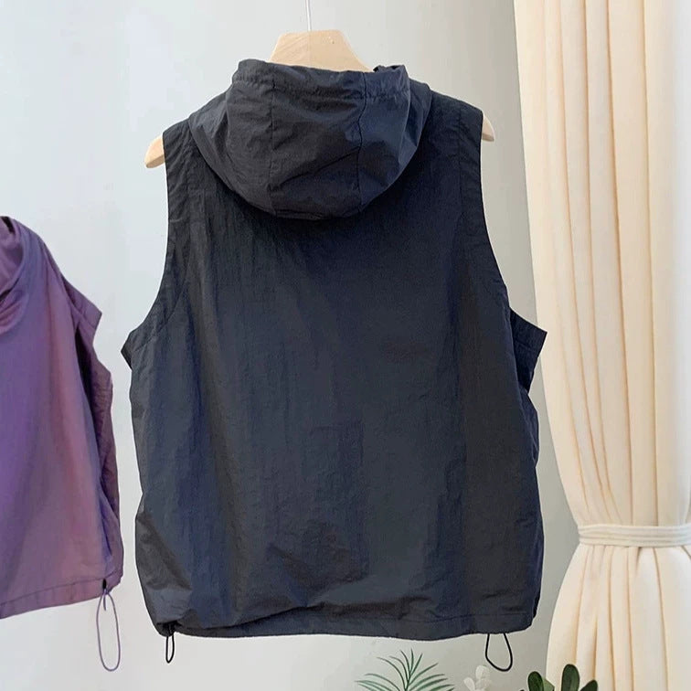 Damen Leichte, atmungsaktive Kapuzenjacke Drune